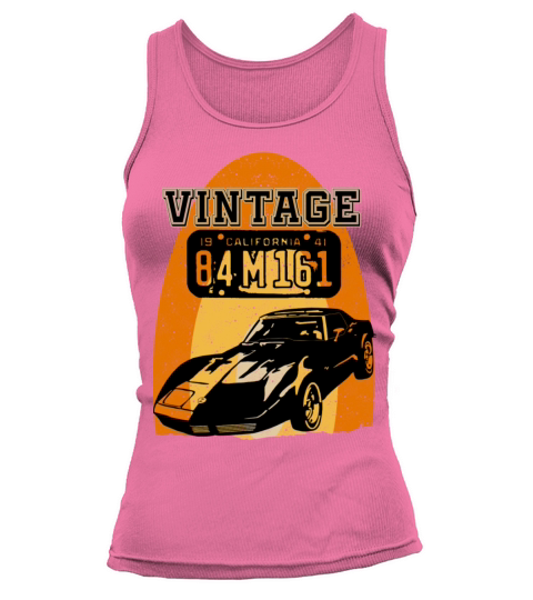 Vintage car Tank top Woman