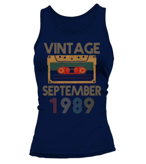 Vintage September 1989 Tank top Woman