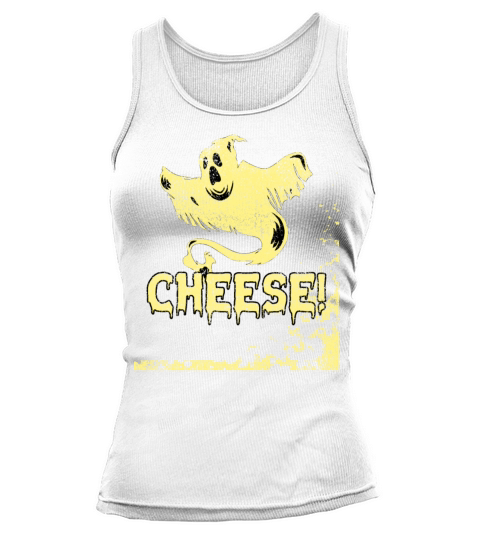 Vintage Spooky Ghost Cheese Tank top Woman