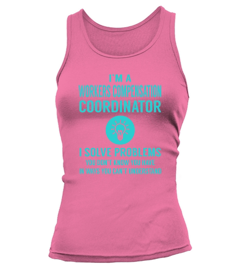 Workers Compensation Coordinator Tank top Woman