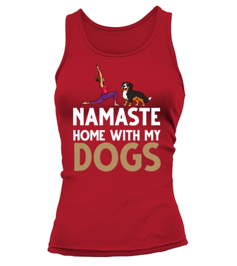 Yoga Dog Beginner Workout Poses Quotes Meditation Tank top Woman