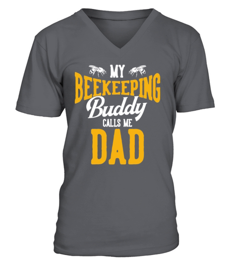 Beekeeping Apiculturist Bee Support Beekeeper V-Neck T-shirt