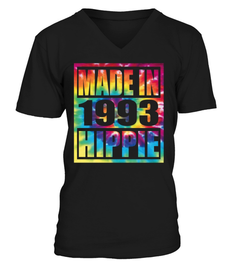 Hippie Birthday 1993 V-Neck T-shirt