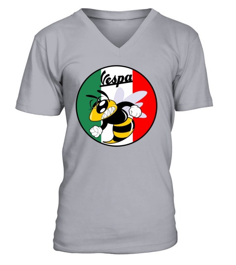ITALIA VESPA SCOOTER T SHIRT V-Neck T-shirt