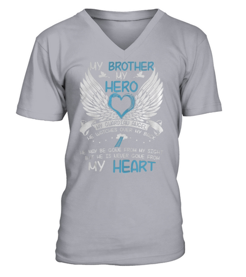 My Brother, My Hero T-Shirt V-Neck T-shirt