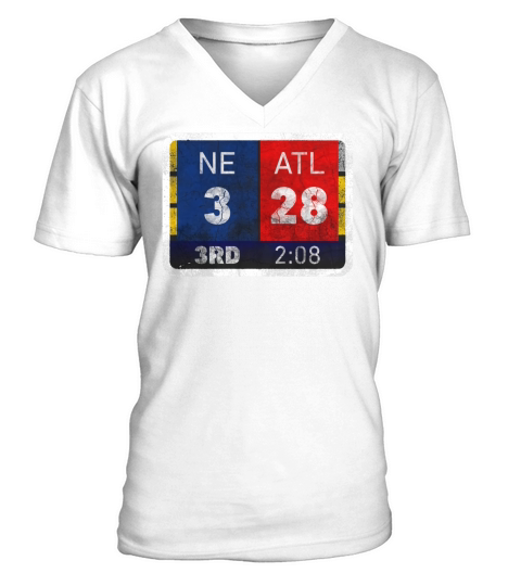 NE 3 ATL 28 Final T-shirt V-Neck T-shirt