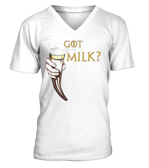 Nordic Got Milk V-Neck T-shirt