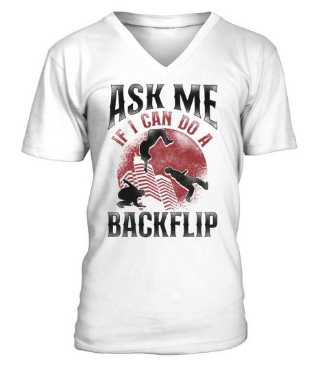 Parkour Free Running Traceur V-Neck T-shirt