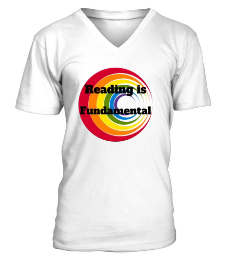 reading is fundamental V-Neck T-shirt
