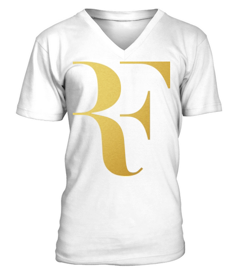 Roger Federer RF V-Neck T-shirt