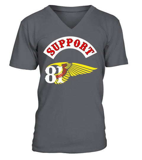 Support 81 Forever V-Neck T-shirt