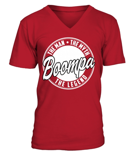 The Man The Myth The Legend Boompa Vintage 2020 V-Neck T-shirt