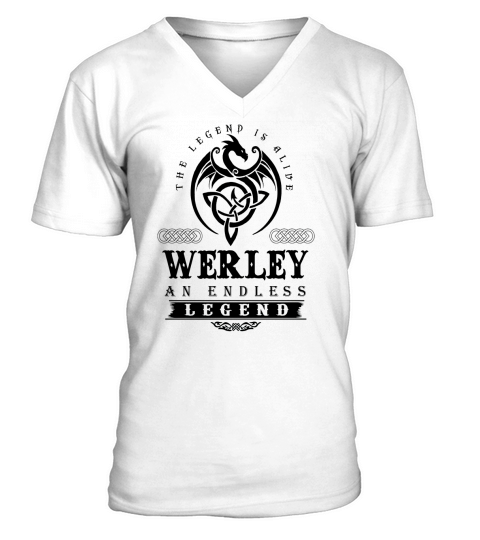 WERLEY An Endless Legend V-Neck T-shirt