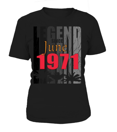 1971 vintage born in June gift Women's T-Shirt