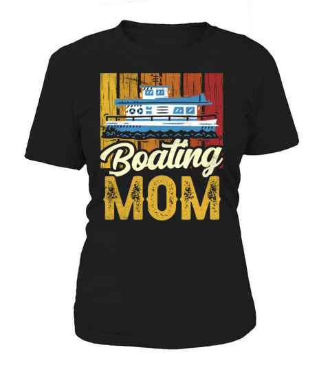 Boating Mom Yacht Boat Captain Ship Women's T-Shirt