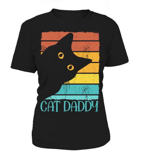 Cat Daddy Vintage Eighties Style Cat Gift Best Women's T-Shirt