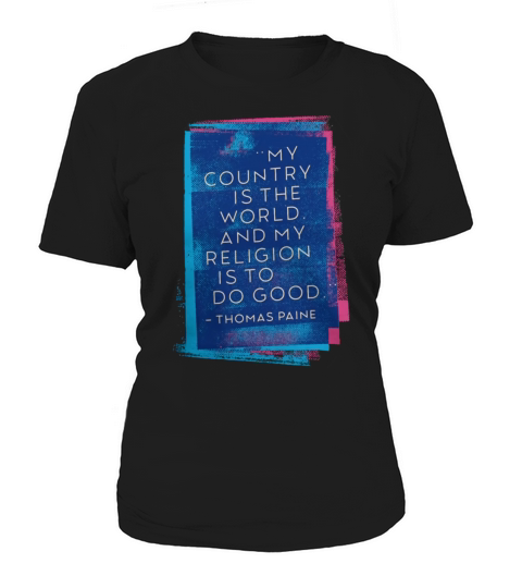 my country is the world T-Shirt Women's T-Shirt