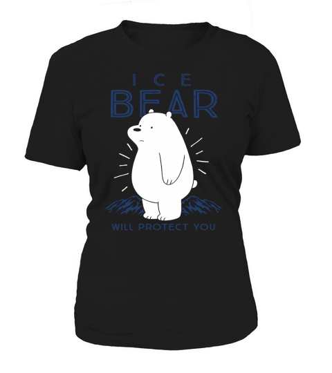 We Bare Bears Ice Bear Will Protect You TShirt Women's T-Shirt
