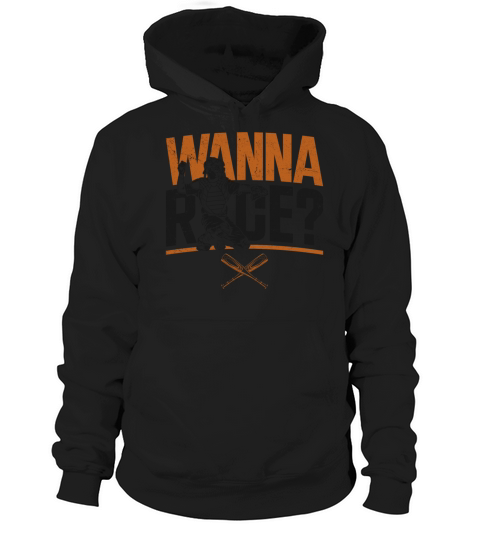 Baseball Fan Catcher Vintage Wanna Hoodie Unisex