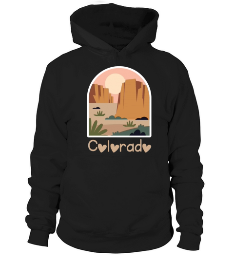 Colorado Vintage Retro 4th Of July Mountains Mount Hoodie Unisex