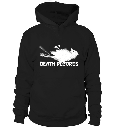 Death Records Label shirt Hoodie Unisex