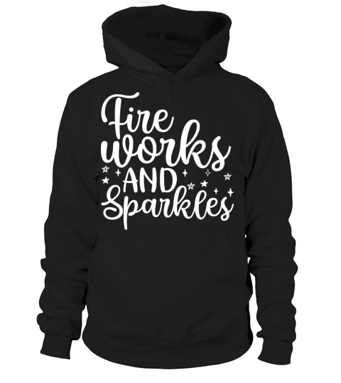 fireworks and sparkles Hoodie Unisex