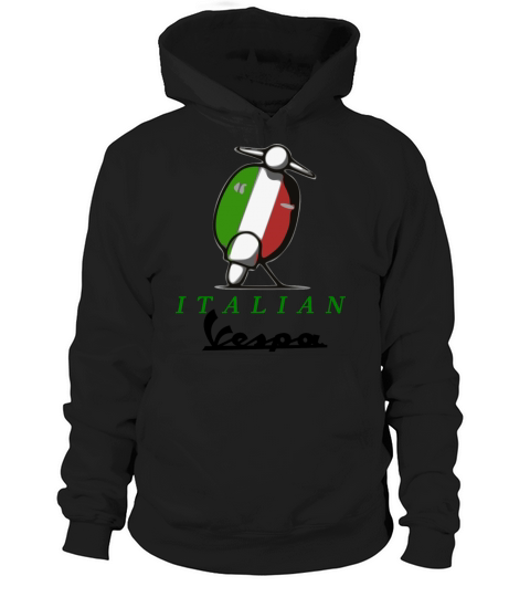 ITALIA VESPA SCOOTER T SHIRT Hoodie Unisex