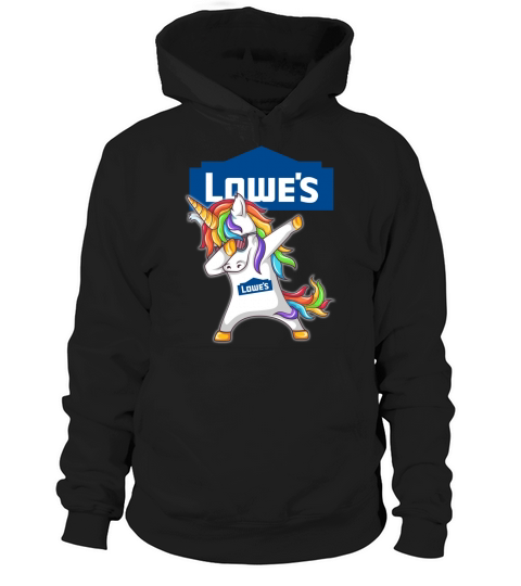 Lowes Unicorn Dabbing Hoodie Unisex