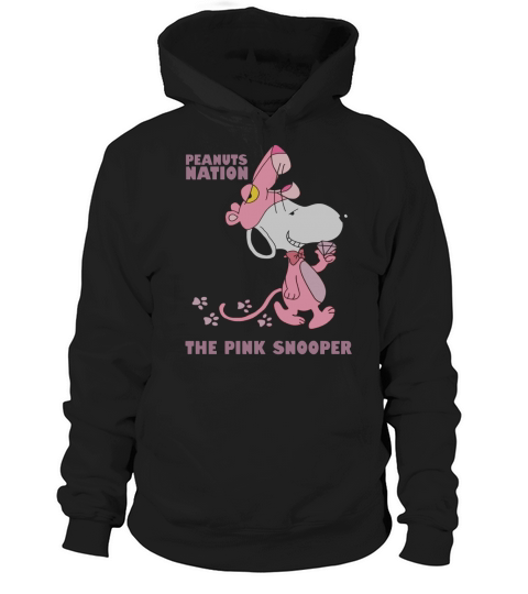 Peanuts Nation The Pink Snooper Hoodie Unisex