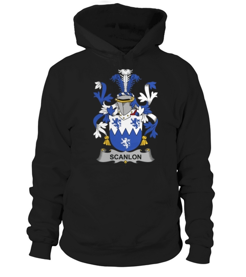 Scanlon Family Crest Irish Family Crests II Hoodie Unisex