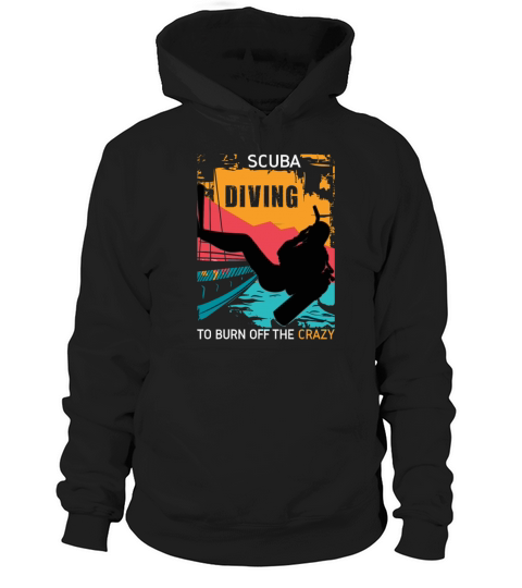 Scuba Diving Gift Underwater Lover Scuba Diver Hoodie Unisex