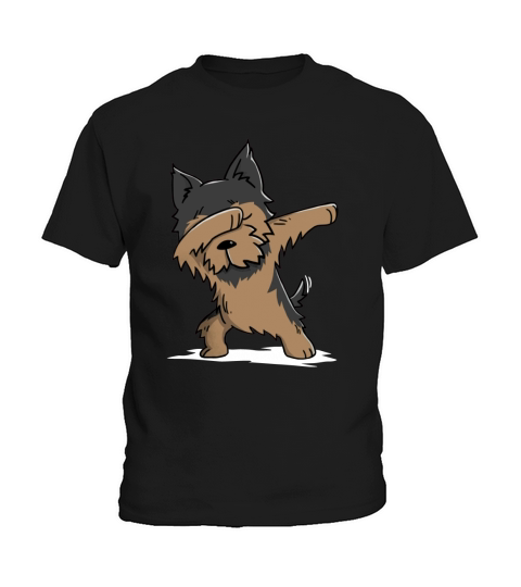 Funny Yorkie Dab Shirt Kids T-Shirt