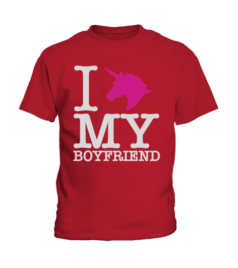 I Unicorn my boyfriend Kids T-Shirt