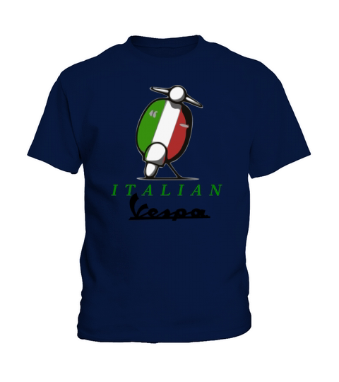 ITALIA VESPA SCOOTER T SHIRT Kids T-Shirt