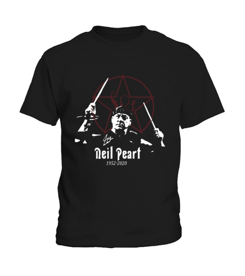 R.I.P Neil Peart 1952 2020 Signature shirt Kids T-Shirt