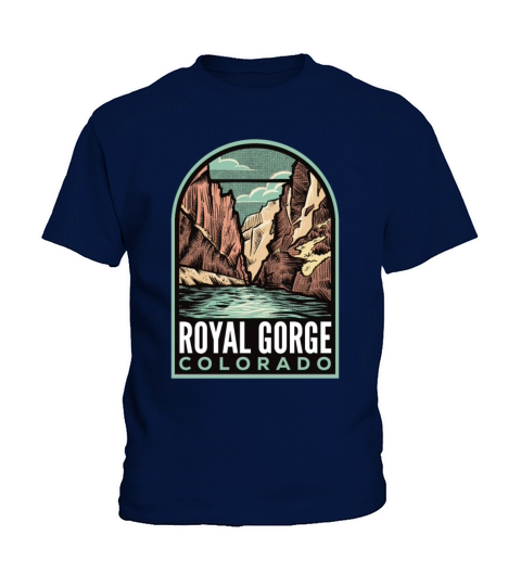 Royal Gorge Colorado Vintage Kids T-Shirt