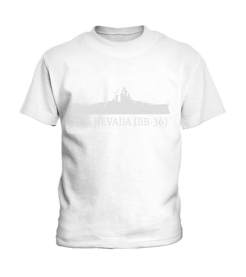 USS Nevada (BB-36) Kids T-Shirt
