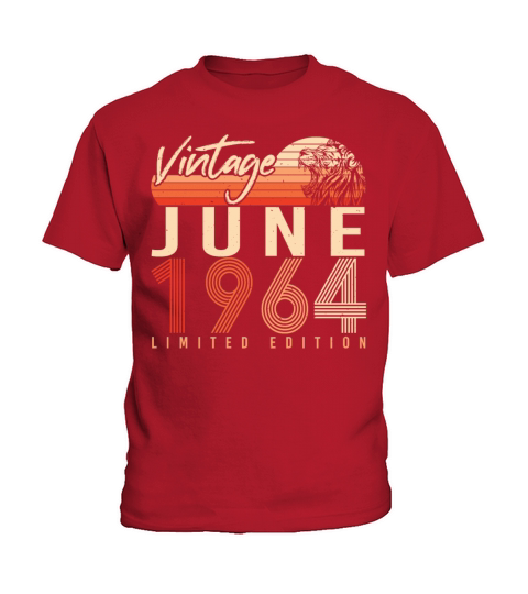 Vintage 1964 June Kids T-Shirt