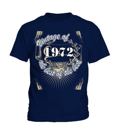 Vintage 1972 Birthday Saying Retro 50 Years Kids T-Shirt