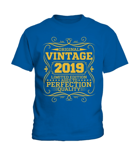 Vintage 2019 Original Limited Edition Kids T-Shirt