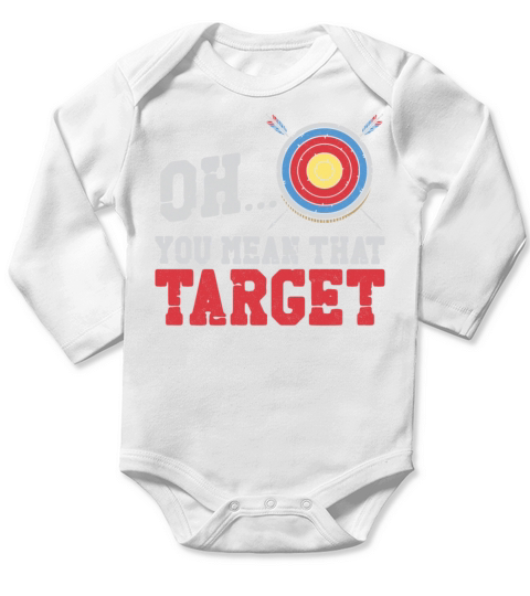 Archery Bow Archer Vintage Target Long Sleeve Baby One-Piece