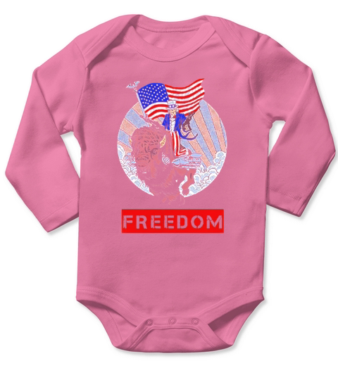 Demolition Ranch Freedom Long Sleeve Baby One-Piece