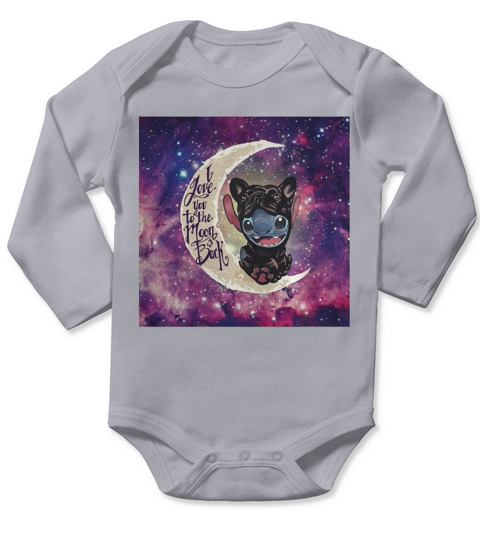 Frenchie Love You Pillow Long Sleeve Baby One-Piece