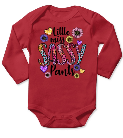 Funny Kid Life Sublimation Long Sleeve Baby One-Piece