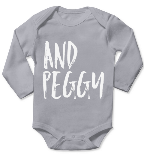 Hamilton And Peggy TShirt Long Sleeve Baby One-Piece