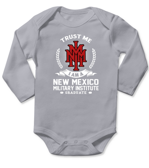 New Mexico Military Institute Long Sleeve Baby One-Piece