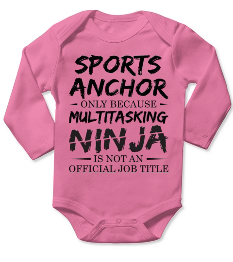 Ninja Sports Anchor Long Sleeve Baby One-Piece