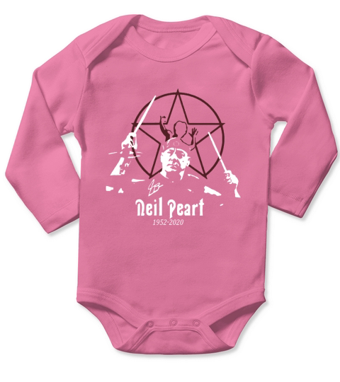 R.I.P Neil Peart 1952 2020 Signature shirt Long Sleeve Baby One-Piece