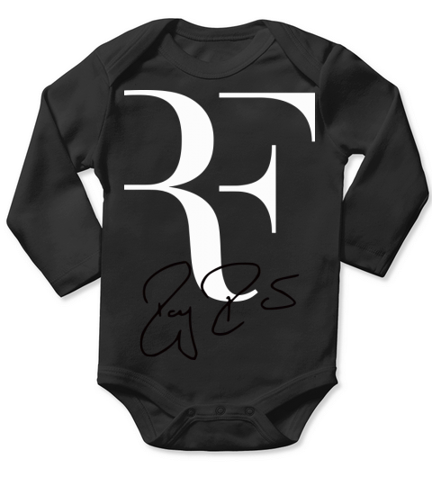 Roger Federer RF Long Sleeve Baby One-Piece