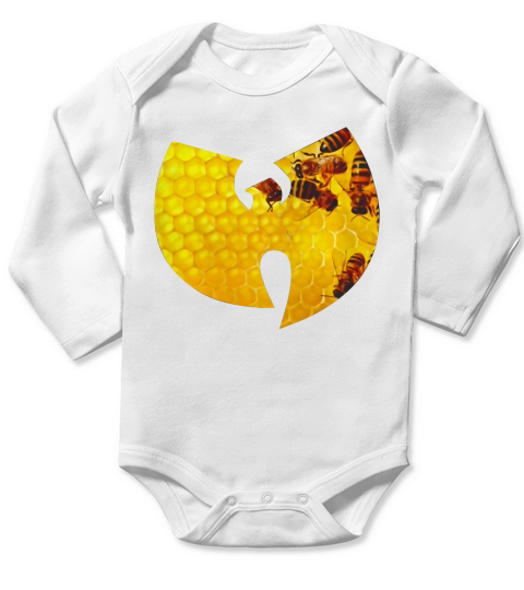 Wu-Tang Clan bees honey shirt Long Sleeve Baby One-Piece